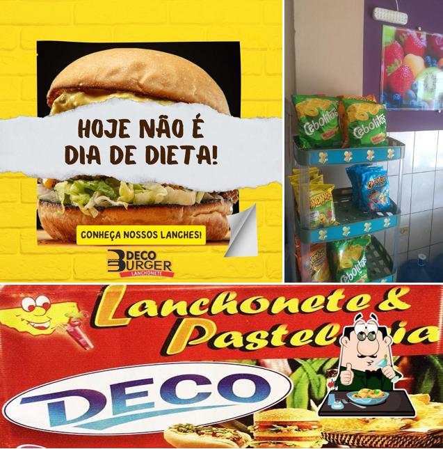 Comida em Deco Burger