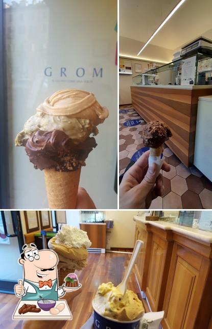 GROM serve un'ampia varietà di dolci