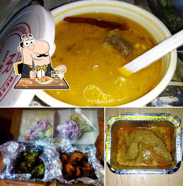 Food at National Hotel & Restaurant