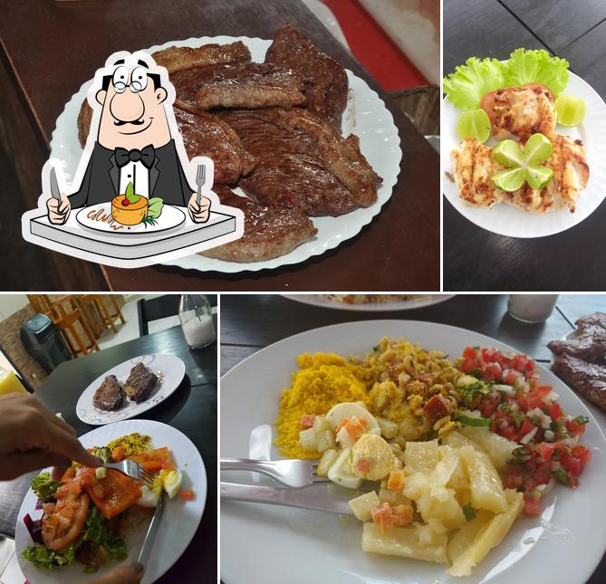 Comida em Churrasco do Nil