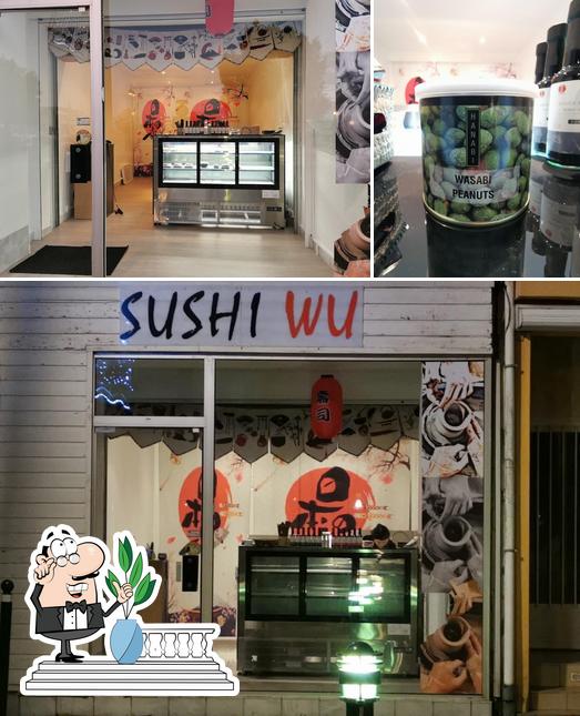 Vérifiez l’image affichant la extérieur et nourriture concernant Sushi Wu