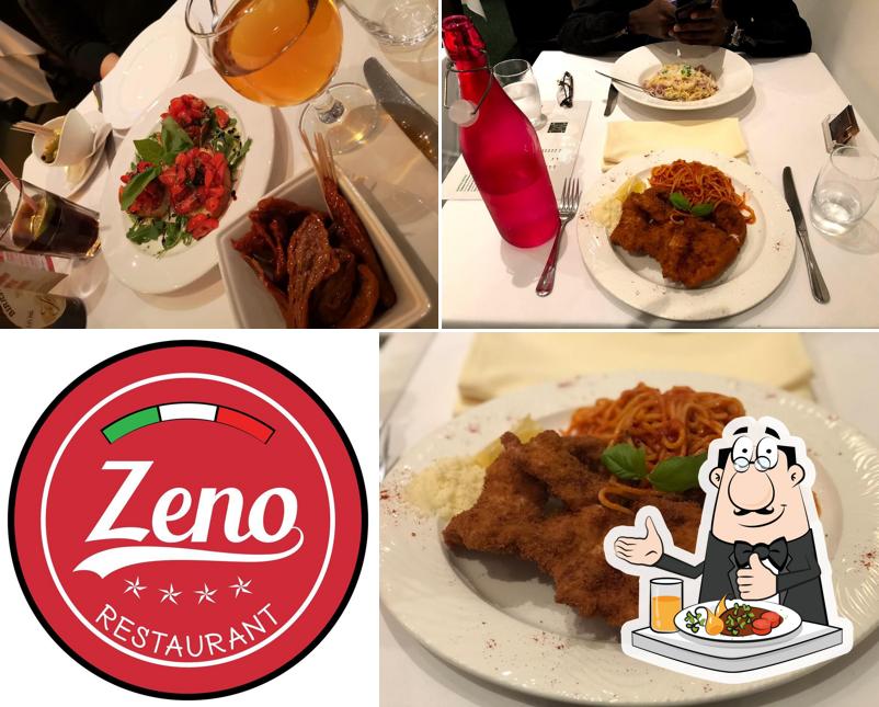 Meals at Zeno italian restaurant