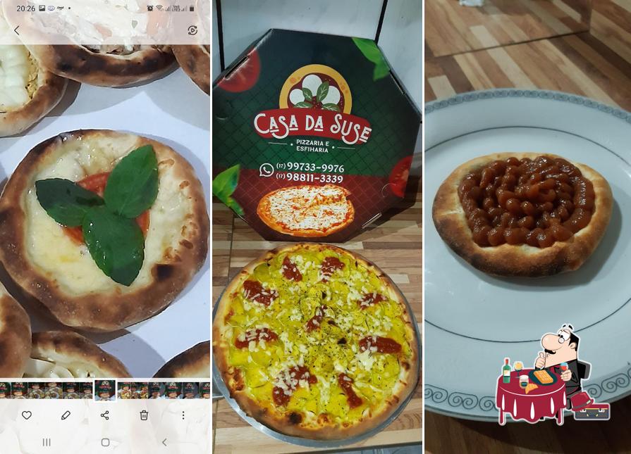 Waffles em Casa da Suse Pizzaria