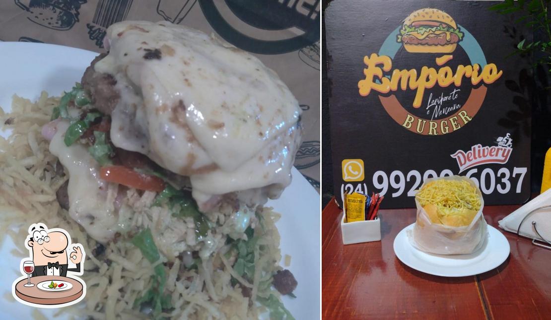 Platos en Empório Burger - Itaipava, RJ