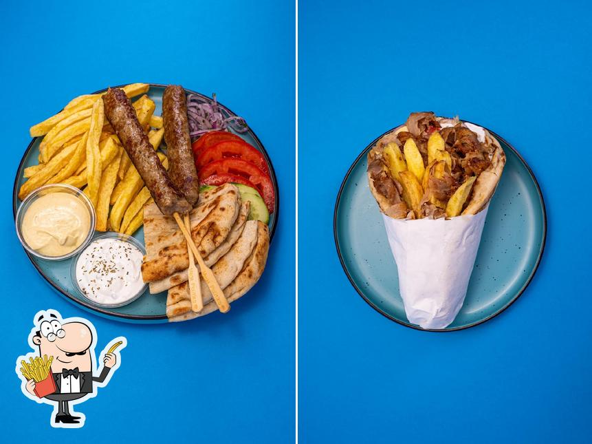 Try out chips at Gyros Box