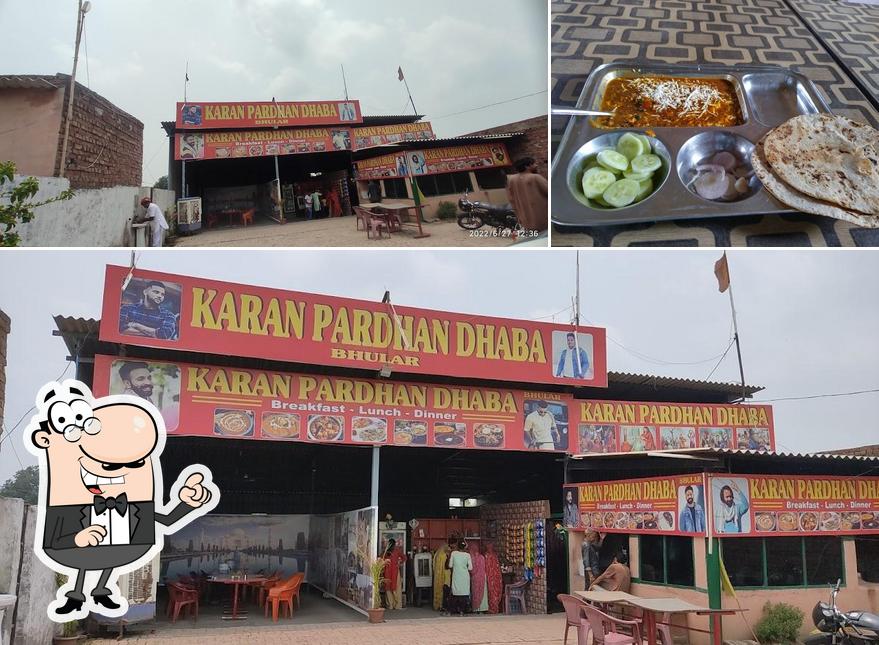 The picture of KARAN PARDHAN DHABA’s exterior and meat