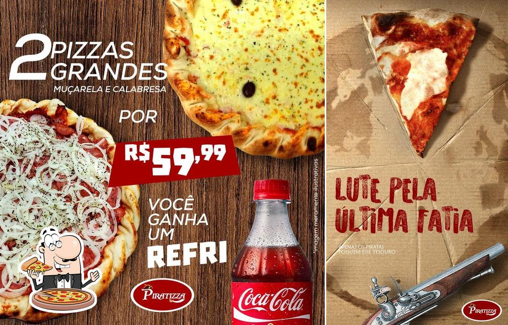 Peça pizza no Piratizza - unidade Manoel Feio