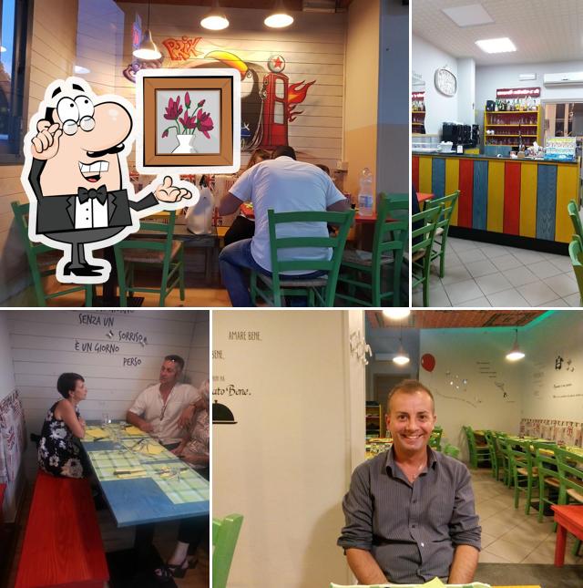 Dai un'occhiata agli interni di Pizza Grand prix