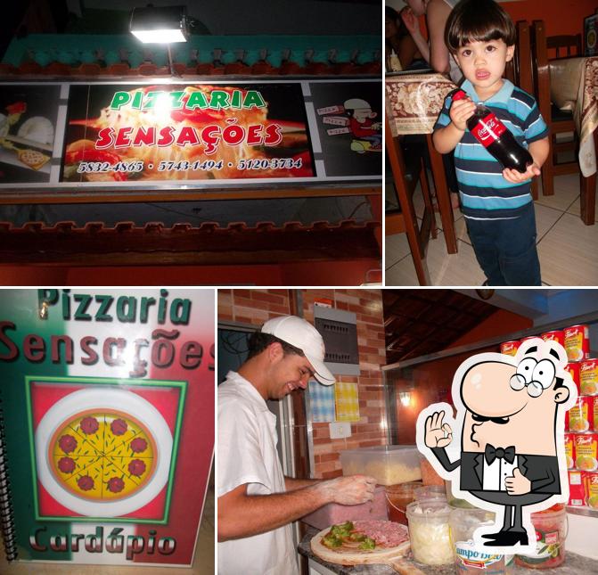 Look at this image of Pizzaria Sensações