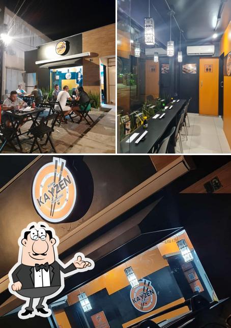 Veja imagens do interior do Sushi Kayzen Wok Food