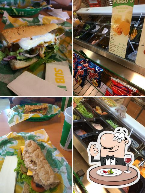 Platos en Subway