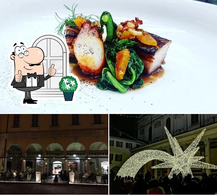 Caffè Borsa si caratterizza per la esterno e cibo