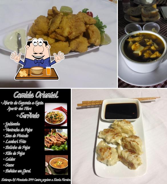 Comida em Comida Oriental