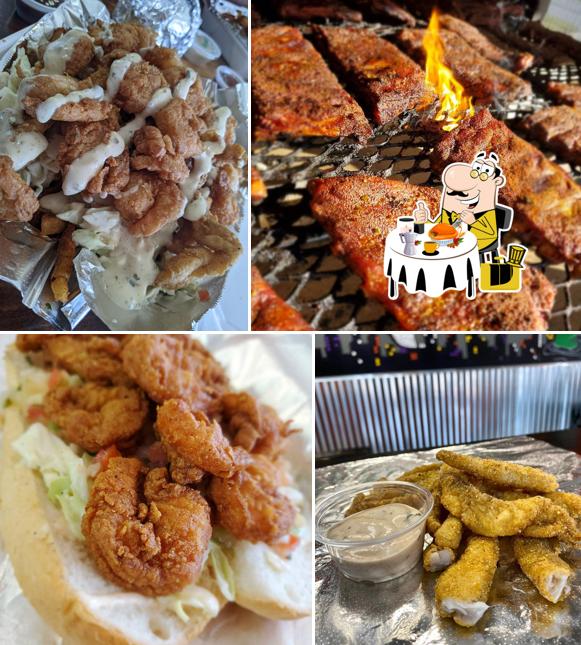Kretzschy's Cajun BBQ in Lewisville Restaurant menu and reviews