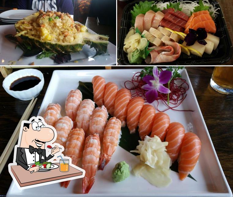 Platos en Miso Asian Grill & Sushi Bar
