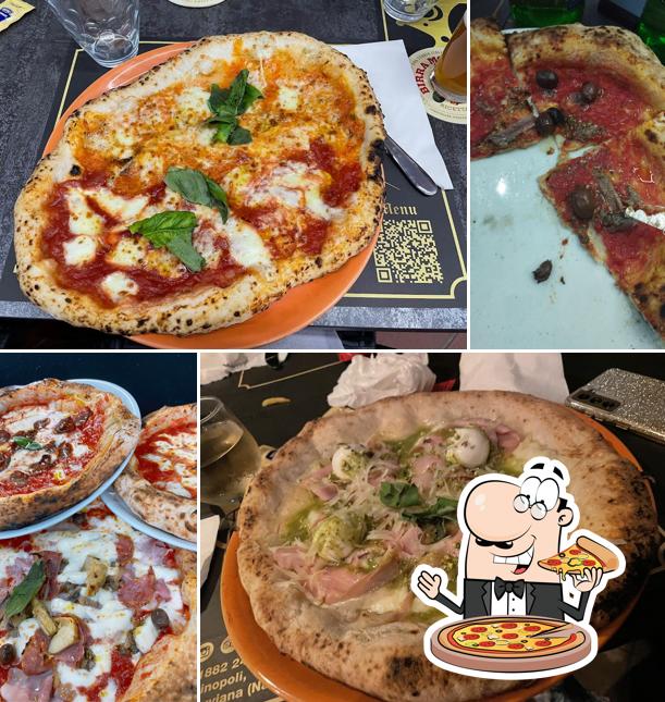 Scegli tra le svariate varianti di pizza