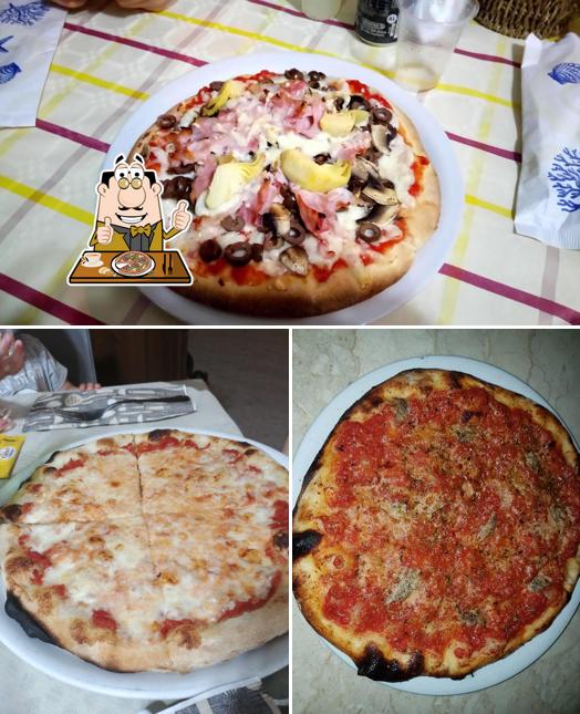 Prenez différents genres de pizzas