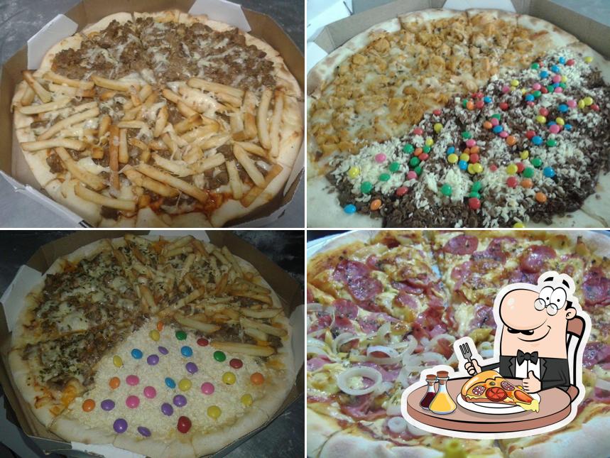 Consiga diversos tipos de pizza
