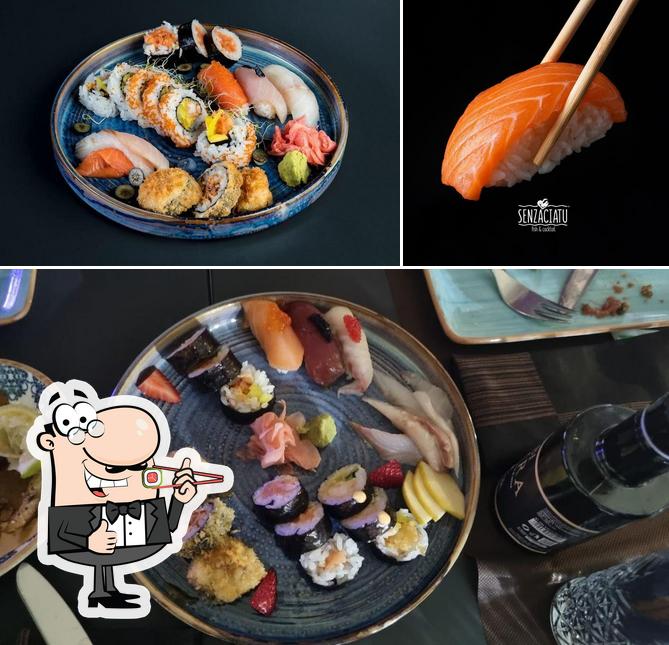 Prenditi le diverse opzioni di sushi