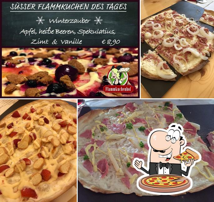 Попробуйте пиццу в "Flammkuchenhof"