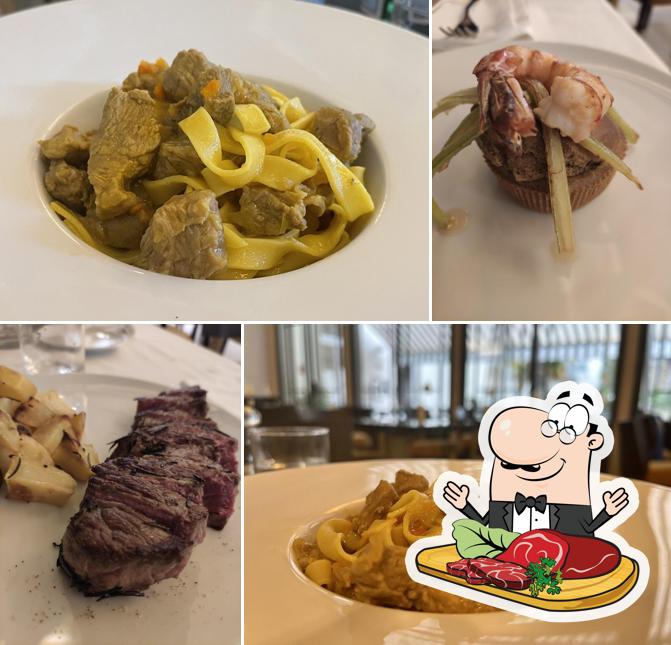 Ordina i piatti di carne a Restaurant @ Palazzo Castri 1874