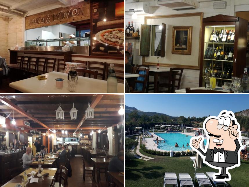 Gli interni di Tanha Lake Bar - ristorante pizzeria piscina