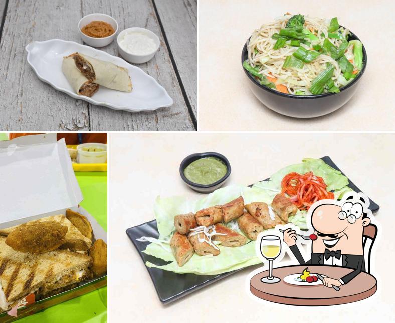 Food at Shawarma Hut