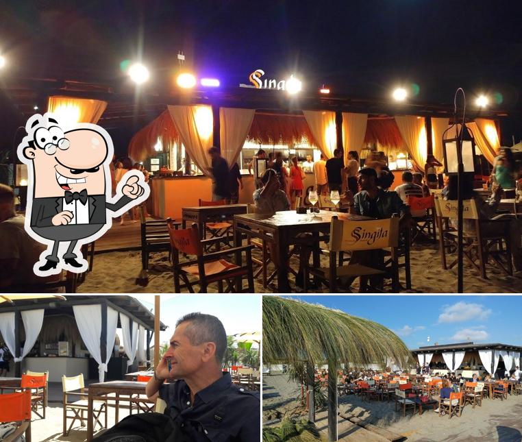 Gli interni di Singita Miracle Beach