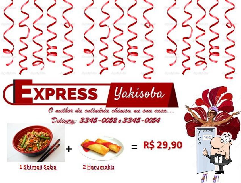 Here's a picture of Yakisoba Express