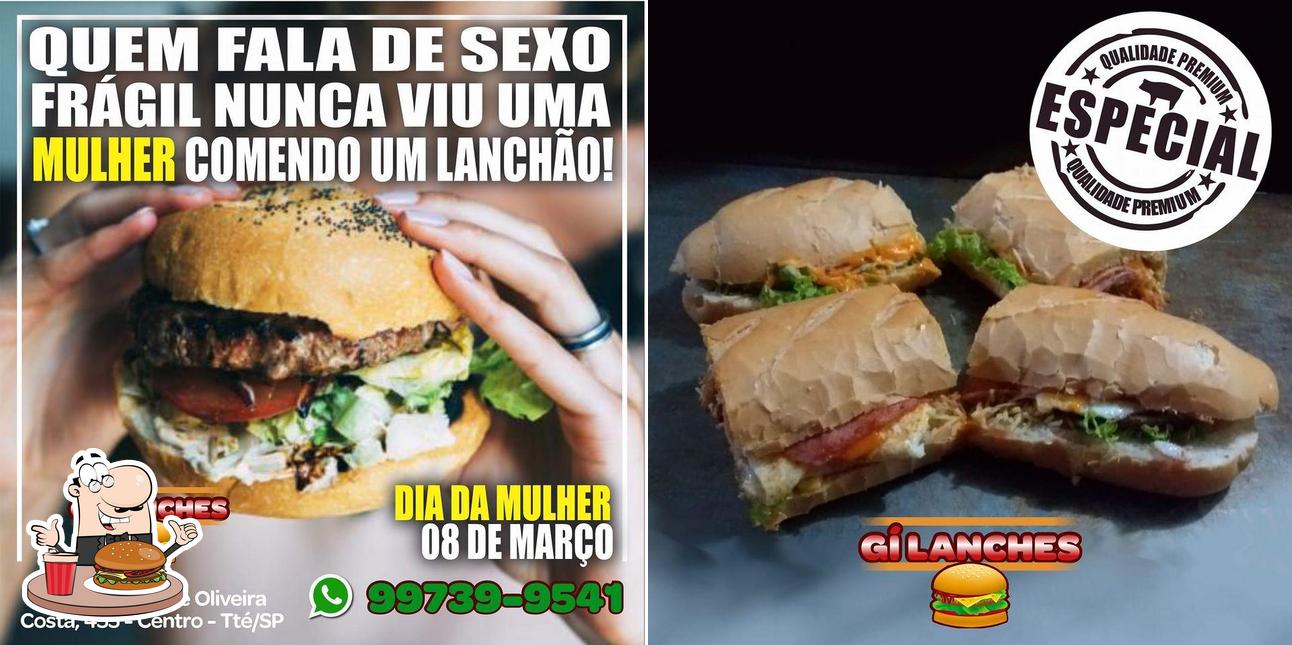 Os hambúrgueres do Gi Lanches Taubaté irão satisfazer diferentes gostos