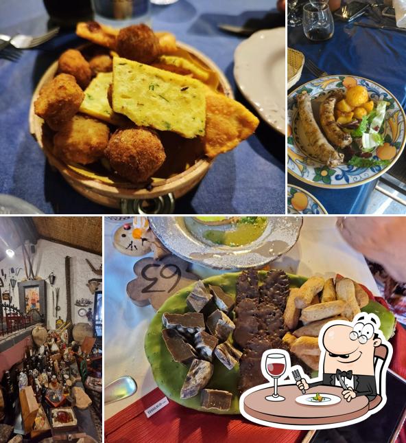 Cibo al Ristorante Feudo Delizia
