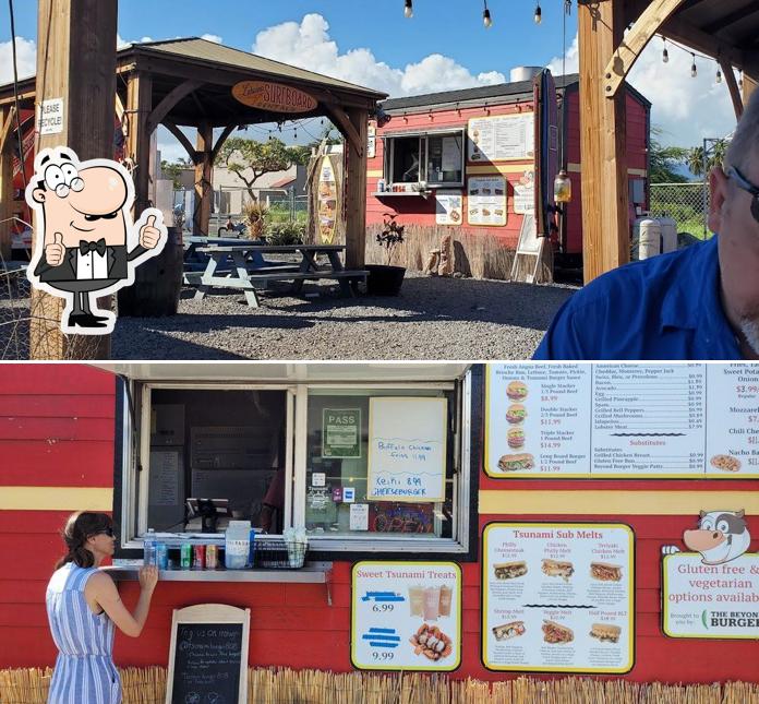 Tsunami Burger in Kihei Restaurant menu and reviews