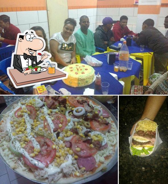 Comida em Big Lanches