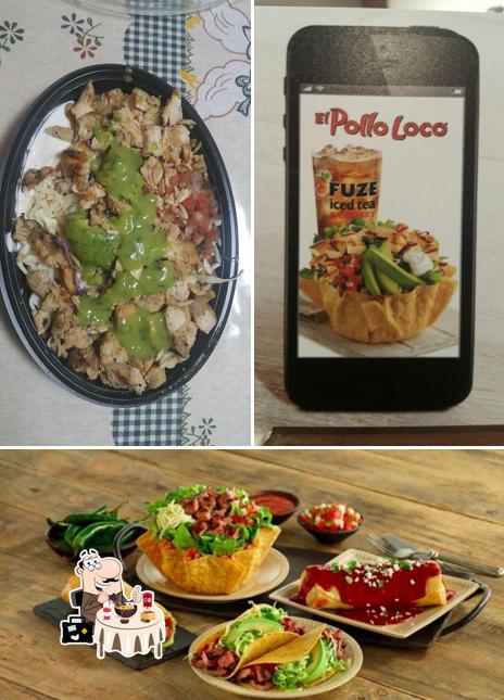 Еда в "El Pollo Loco"