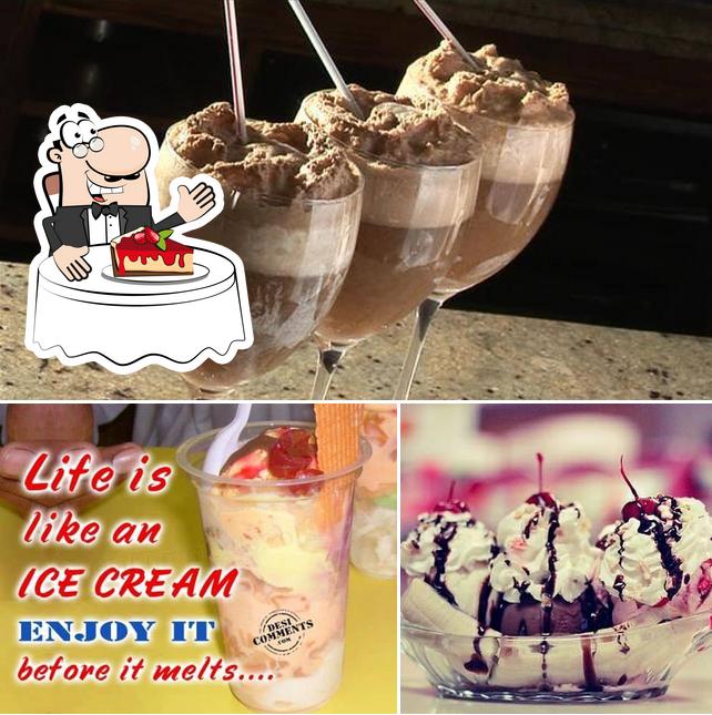 Krishna Cafe offers a range of desserts