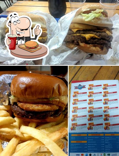 Peça um hambúrguer no American Burger Delivery - Vila da Serra