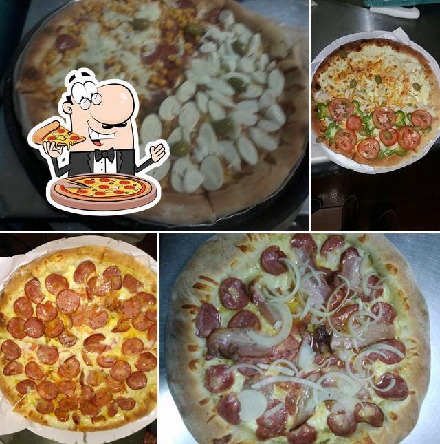 Experimente pizza no Gabi pizza