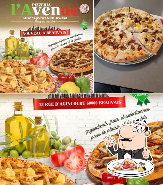 Prenez de nombreux types de pizzas