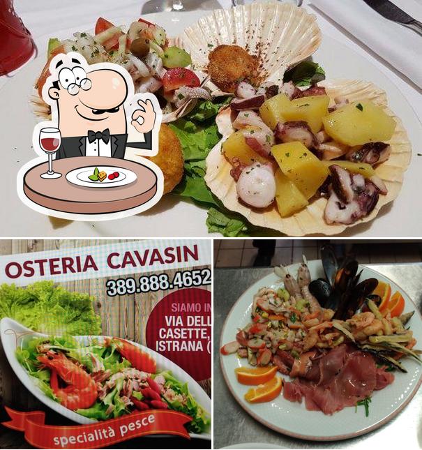 Plats à Osteria Cavasin