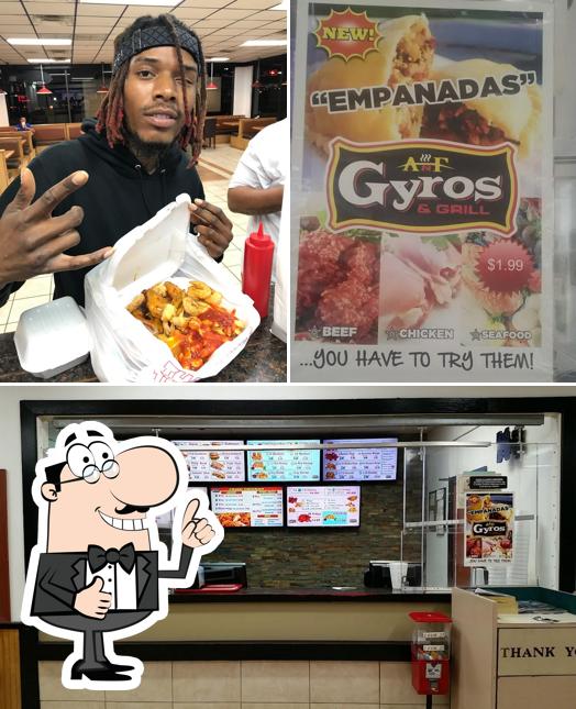 Look at the picture of ANF Gyros & Grill