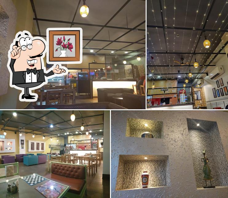 The interior of Caffé Gelateria