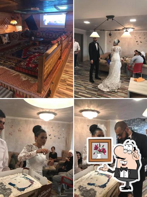 La intérieur et mariage du restaurant