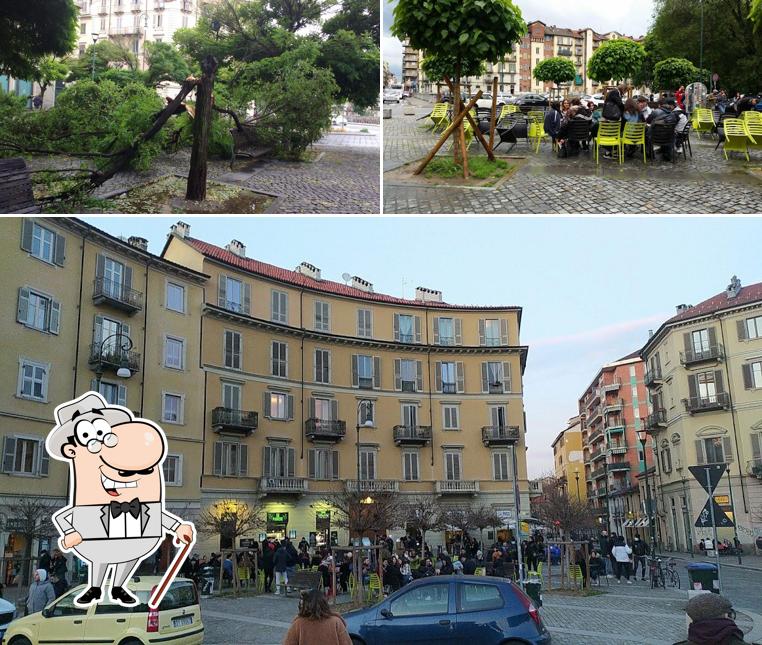 Curiosa tra gli esterni di Le Panche Torino