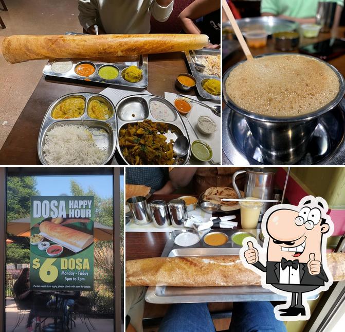 Mylapore South Indian Vegetarian in Folsom Restaurant menu and reviews