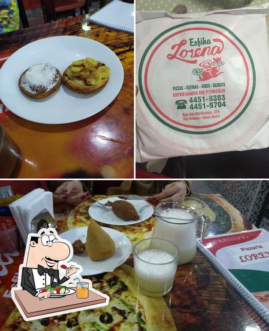 Comida em Esfiha Lorena