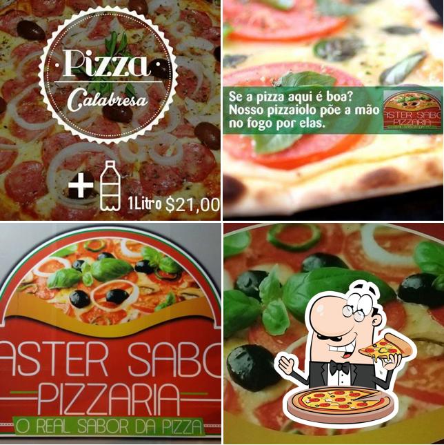 Peça pizza no Pizzaria Master Sabor