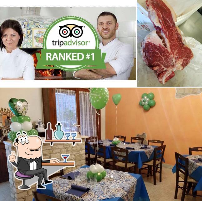 Siediti a un tavolo di Osteria e Pizzeria Laura