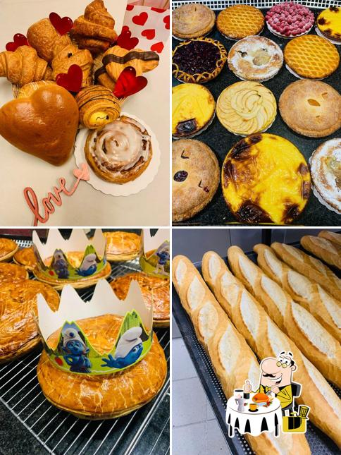 Nourriture à Boulangerie Pâtisserie De Roo