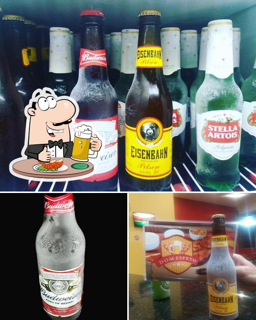 Você pode tomar um copo de cerveja leve ou escura