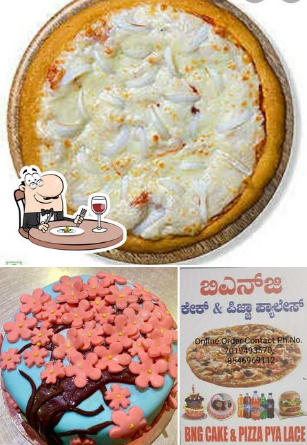 Food at Banglore Cake & Pizz Palace